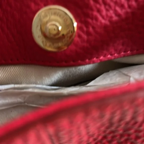 NORDSTROM BEEKMAN RED Jester Chain crossbody NWT - Picture 3 of 5